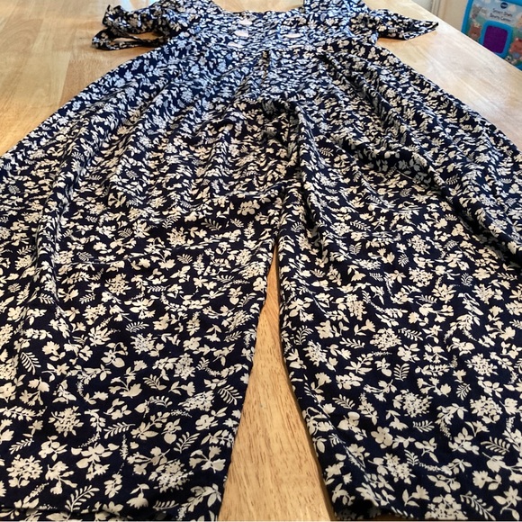90’s culottes floral romper - Picture 8 of 8